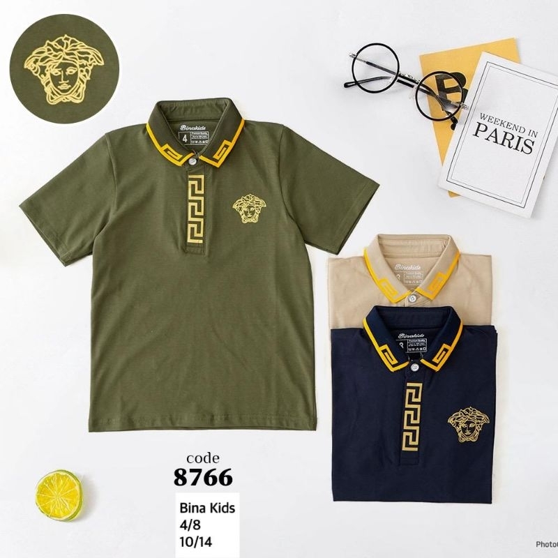 Kaos anak Binakids kerah