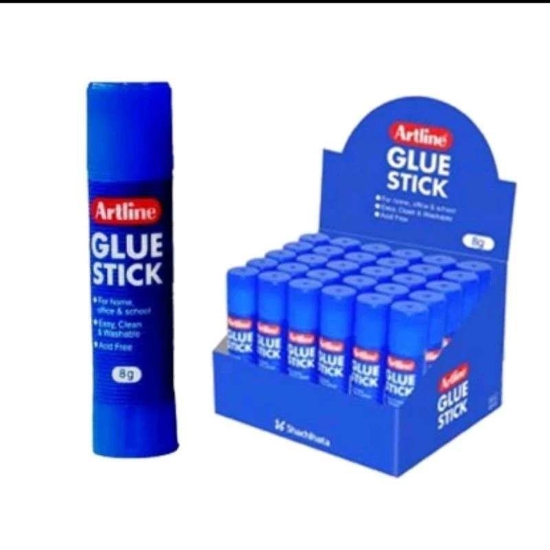 

Eceran / Pcs ) Lem Kertas Stick Kecil Artline / Glue