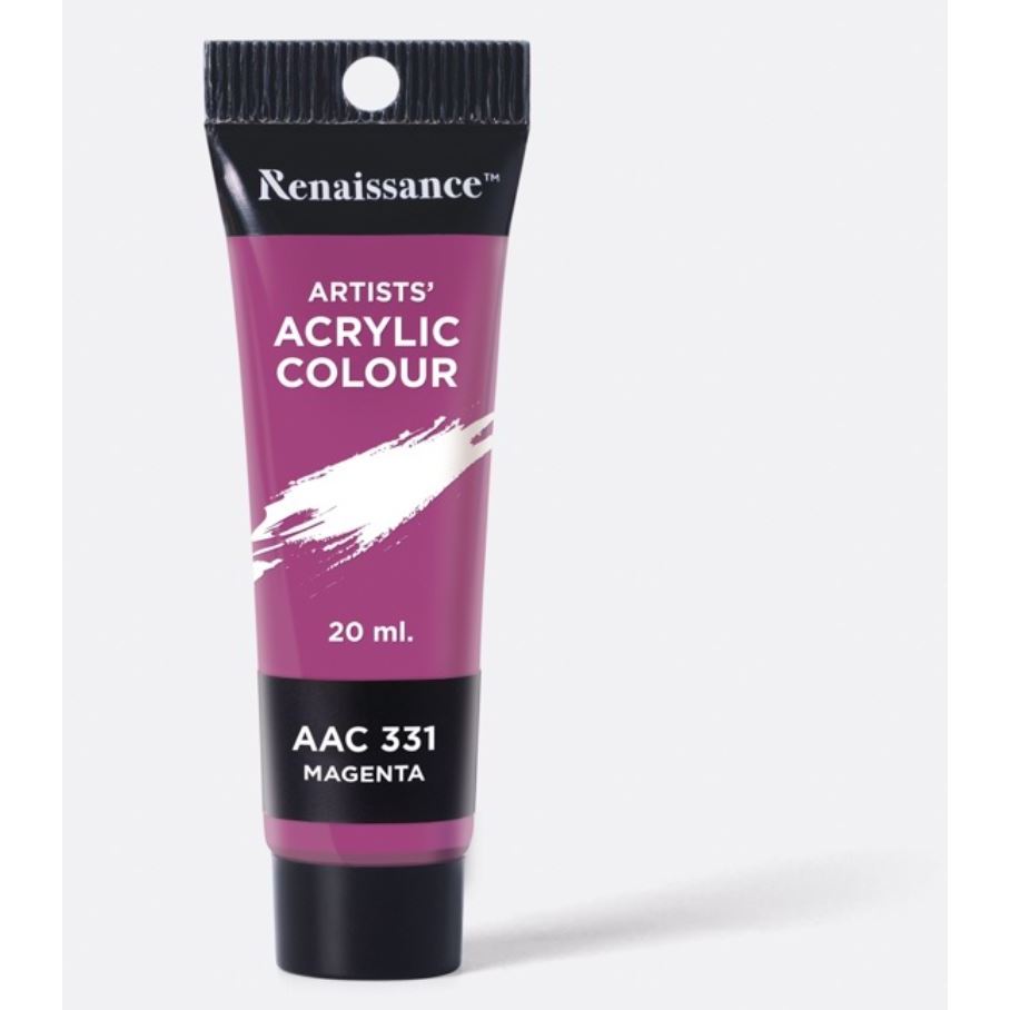 

[Renaissance] Artist Acrylic Colour - Magenta 20ml