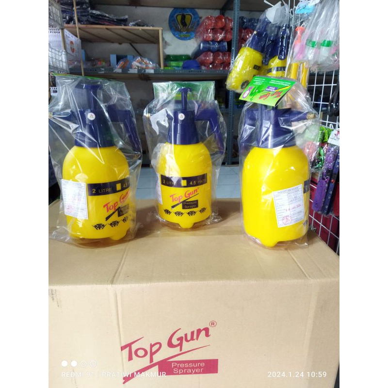 TOP GUN Semprotan 2LITER Sprayer Semprotan Burung Tanaman Pressure Sprayer