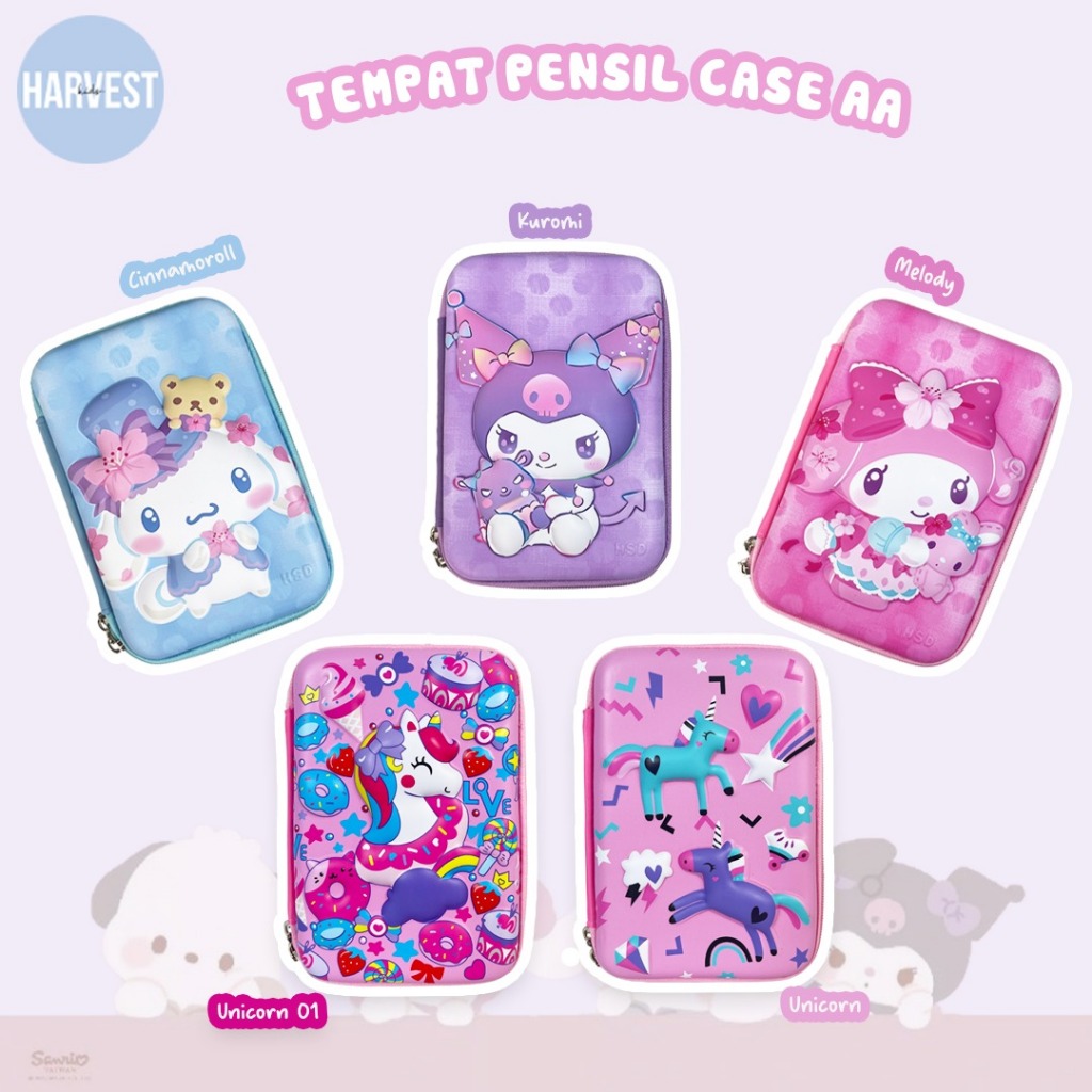 

Tempat Pensil Anak / Tempat Pencil Sanrio / PENCIL CASE AA