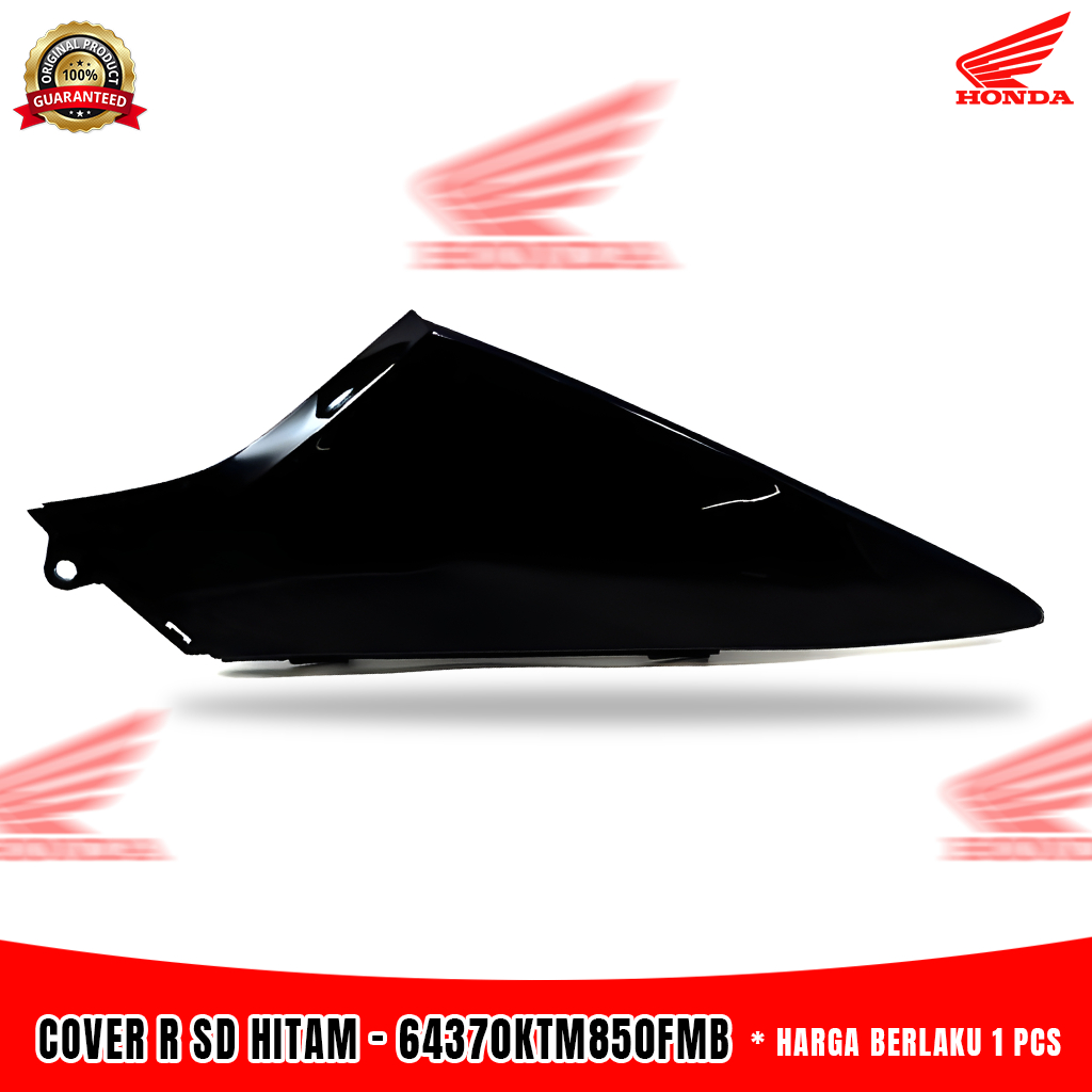 Cover R SD Hitam – Supra X 125 Injection 64370KTM850FMB
