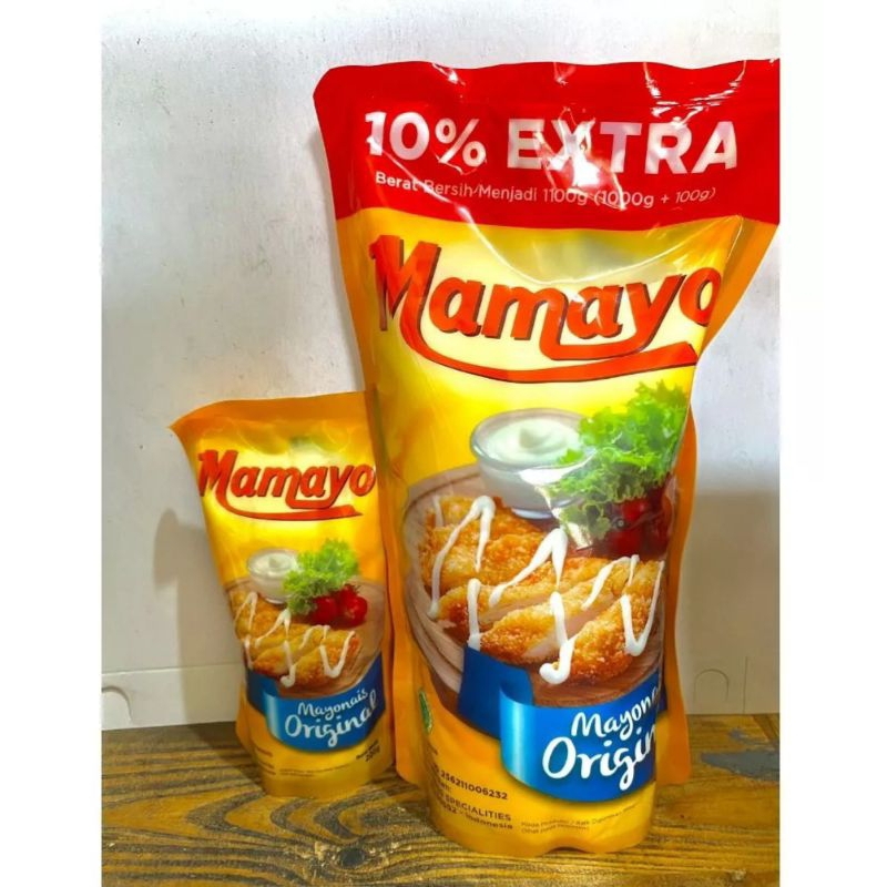 

mamayo mayonise pouch 200gr dan 1kg