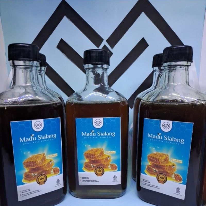 

MADU SIALANG (madu hutan liar) asli 100% ASLI 300gr bersetifikat halal