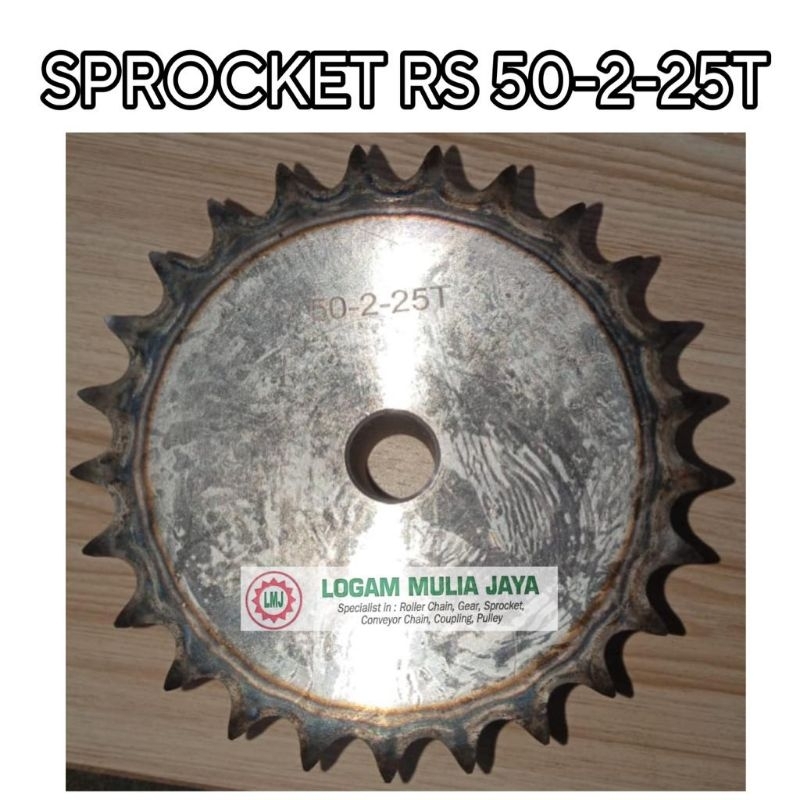 SPROCKET RS 50-2X25T RS 50-2-25T GEAR GIR RS 50 DOUBLE GIGI 25 RS 50-2-25T