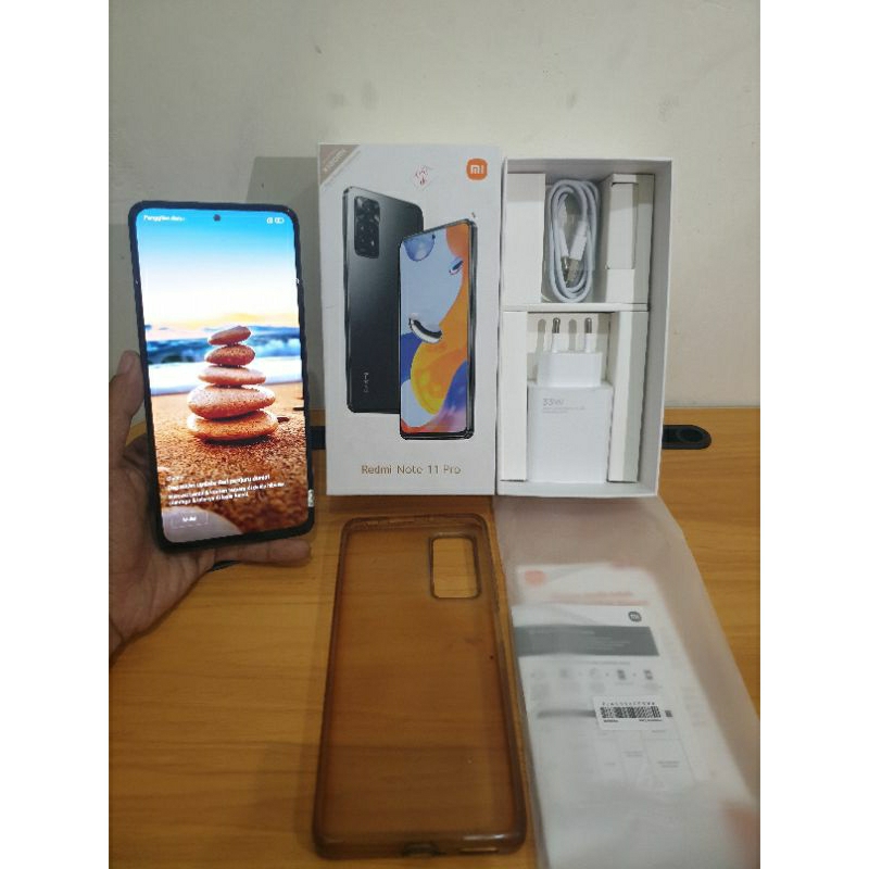 XIAOMI REDMI NOTE 11 PR NFC Ram 6 Gb Rom 128 Gb Garansi Resmi Handphone Bekas Kondisi Bagus Berkuali