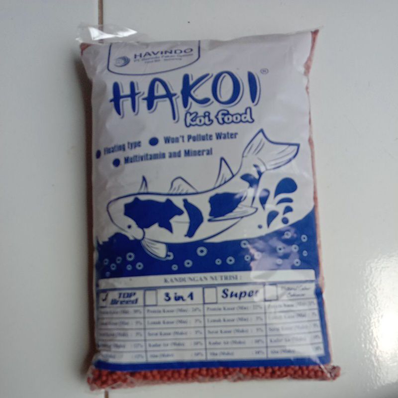 Makanan ikan Koi HAKOI ,Koi food 1kg