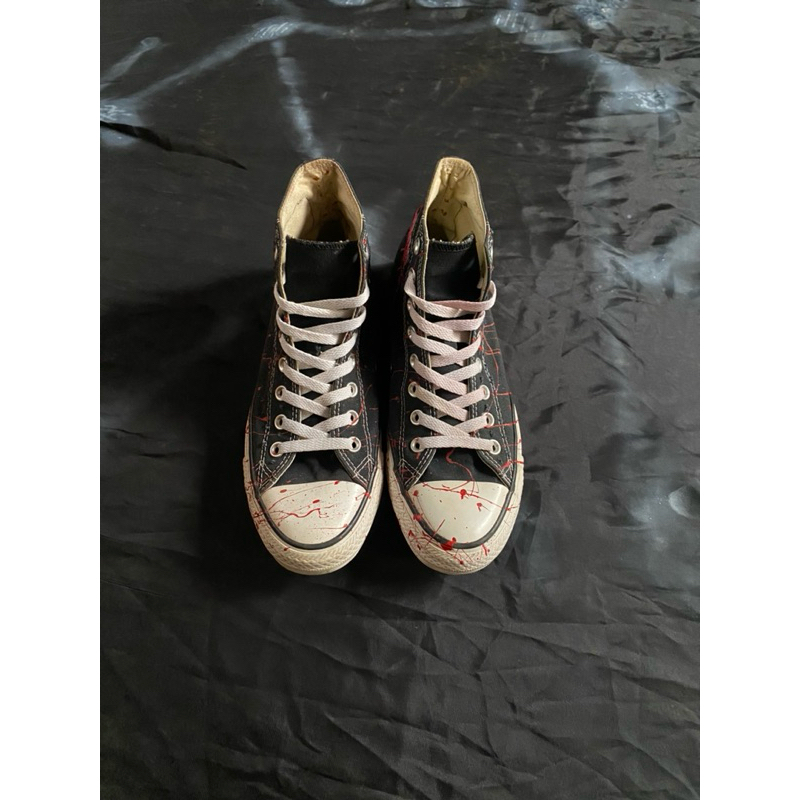 CONVERSE HIGH CHUCK TAYLOR ORIGINAL CUSTOM PATCH CANNIBAL CORPSE X MISFITS