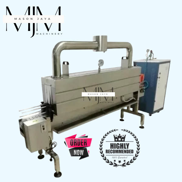 Mesin Pembungkus Shrink Uap Steam Label Shrink Tunnel BS-2450S