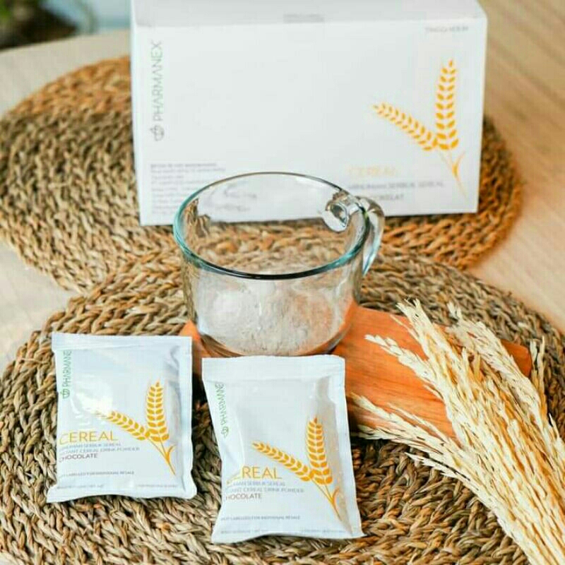 

pharma minuman serbuk cereal pilih coklat/vanila dicatatan
