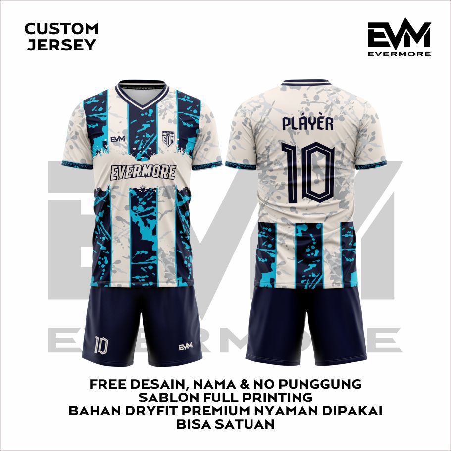 [Bisa Satuan] Jersey Sport Enigma Burst  Full Printing Dryfit Evermore Sportwear