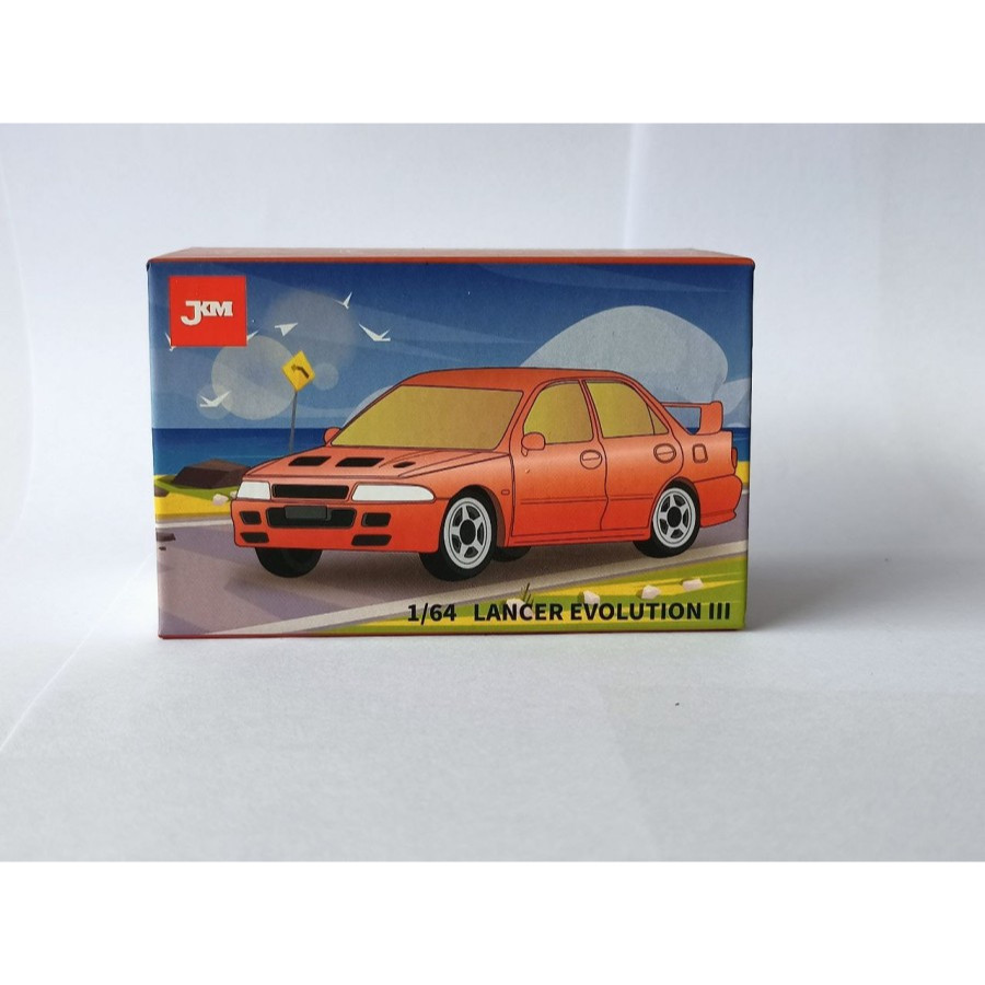 Diecast Mobil Lancer Evolution III merah miniatur mobil harga murah