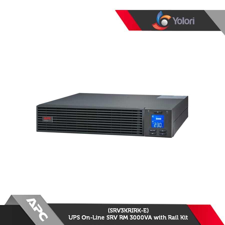 APC UPS SRV3KRIRK-E SRV3KRIRK Easy UPS Online 3000VA 2700W