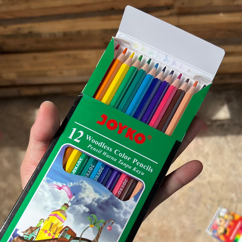 

Pensil Warna Joyko 12 Warna Panjang | Pensil Warna | Joyko |