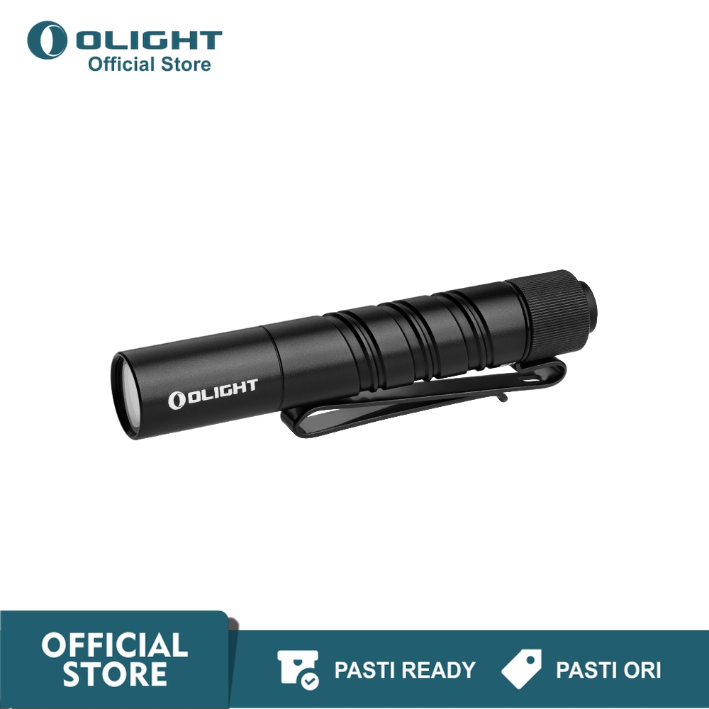 OLIGHT i3T EOS 2 Black Flashlight Senter Mini LED 200 Lumens