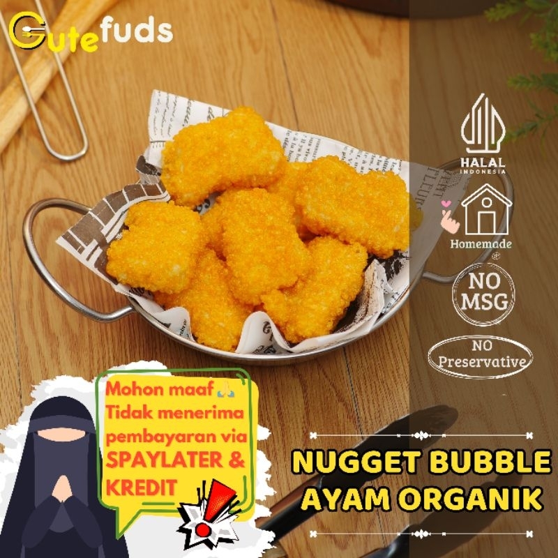 

Naget Ayam Bubble Crumbs Homemade MPASI (Organik)