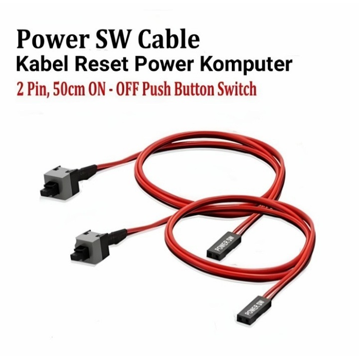 Kabel Front Panel Switch Power Reset Button
