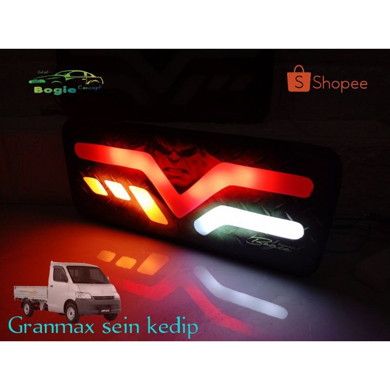 (COD) STOP LAMP MOBIL PICKUP GRANMAX LAMPU LED VARIASI CUSTOM SEIN KEDIP