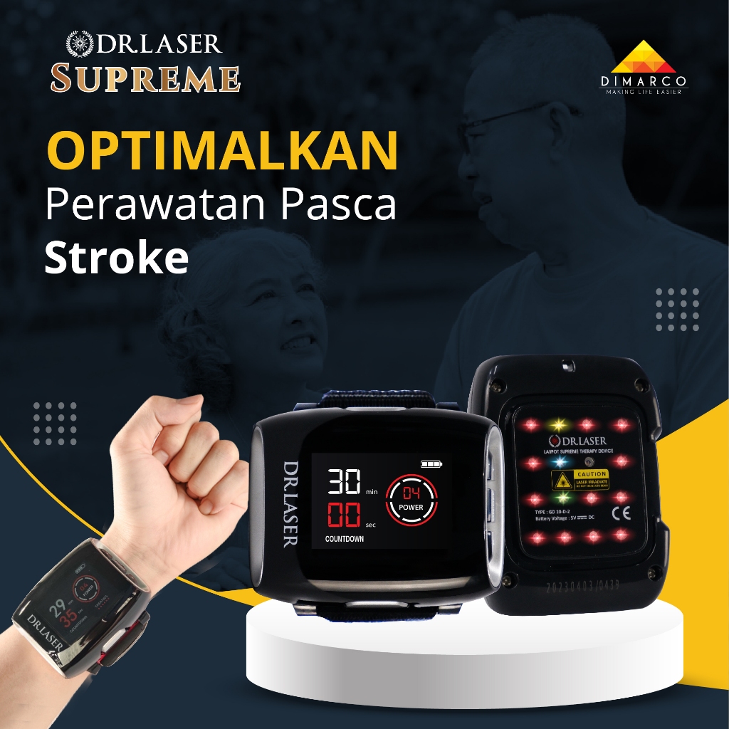 DR LASER SUPREME 16 TITIK Alat Terapi Stroke  Hipertensi Dan Kesehatan Diabetes Penurun Kolestrol Ja