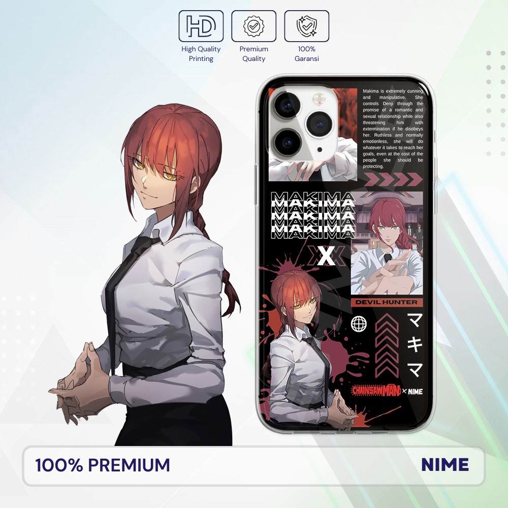 Nime Premium Case Anime Chainsaw Man - Makima