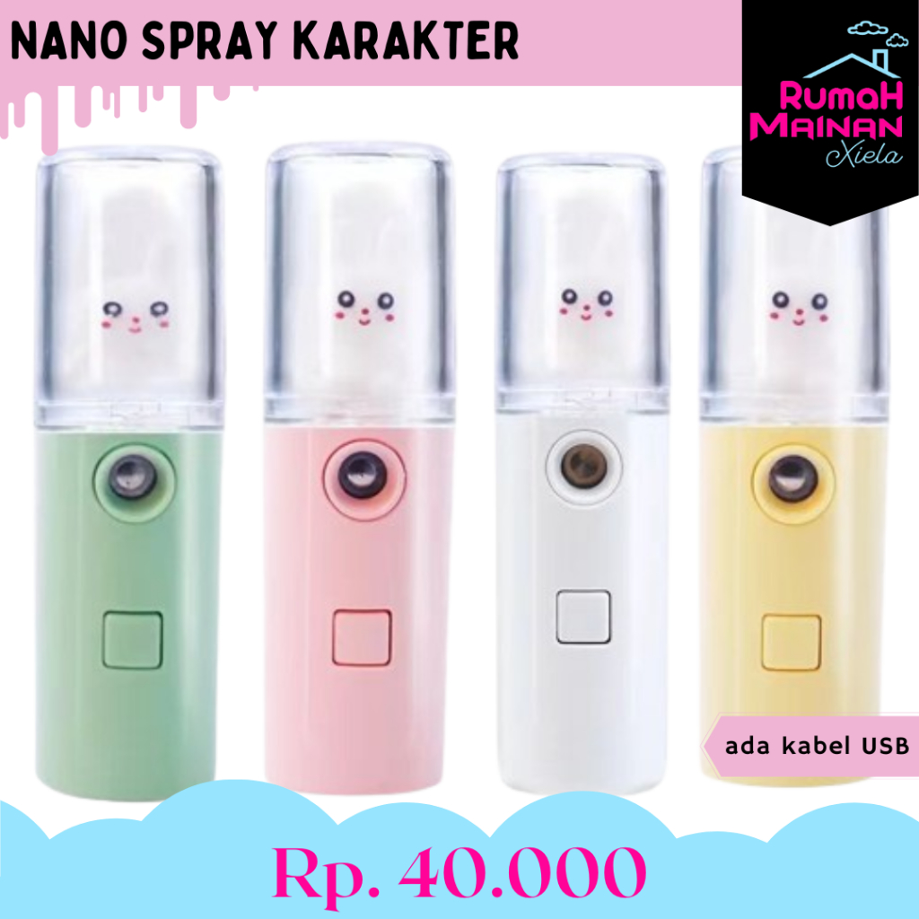 [RMX] NANO SPRAY KARAKTER - MAINAN SPRAY PROTABLE USB