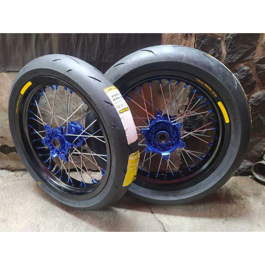 Banset Supermoto YZ 2 TAK dan 4 TAK Ban Supermoto YZ125 YZ250 YZ250FX YZ450 Super Premium