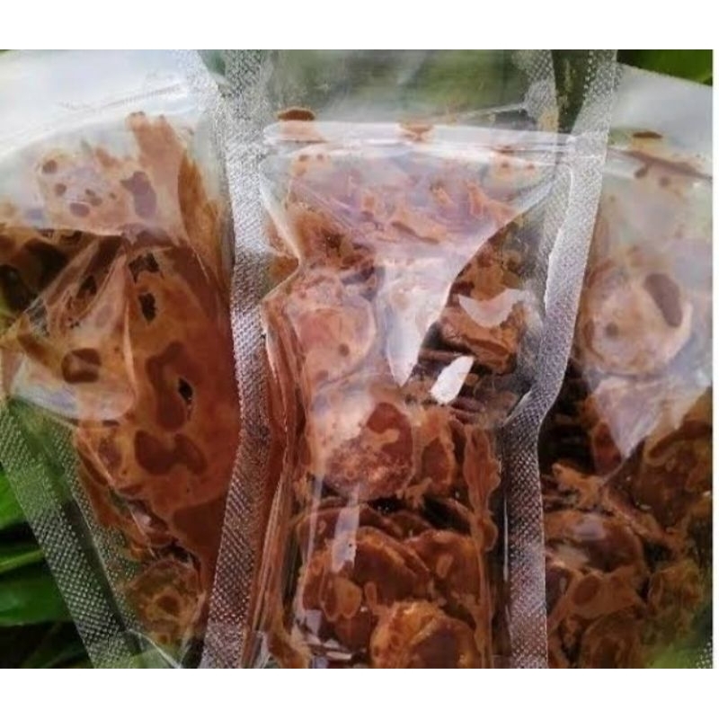 Kripik pisang coklat lumer