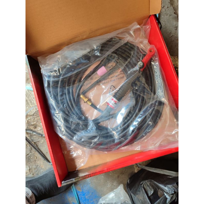 Stang Las argon WELDCRAF WP-9FV-25-2 fleksibel tig WeldingTorch