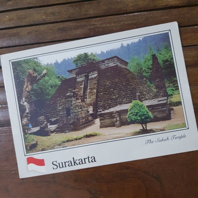 

kartu pos indonesia lawas lama kuno tahun 90an /old post card