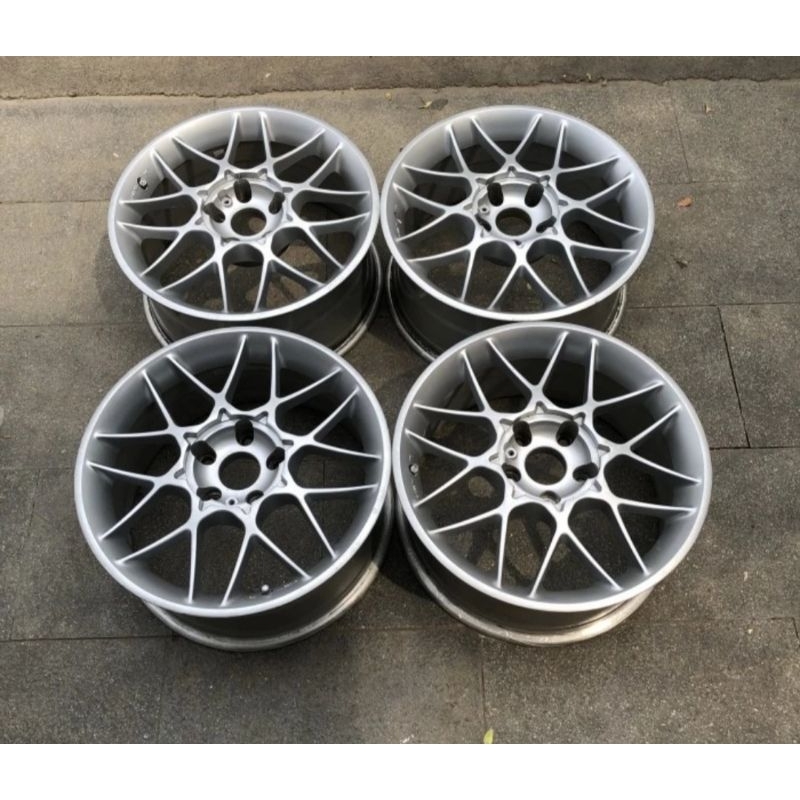 Velg BMW Original KOSEI Seneca Mesh Ring 17. Made in Japan. Lebar 8. Et 35. 5x120. For BMW E36, E46