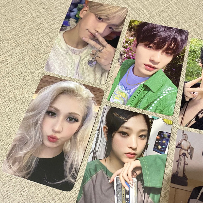 [bisa shopee video✅] official photocard txt soobin newjeans haerin somi tomorrow x together midsumme