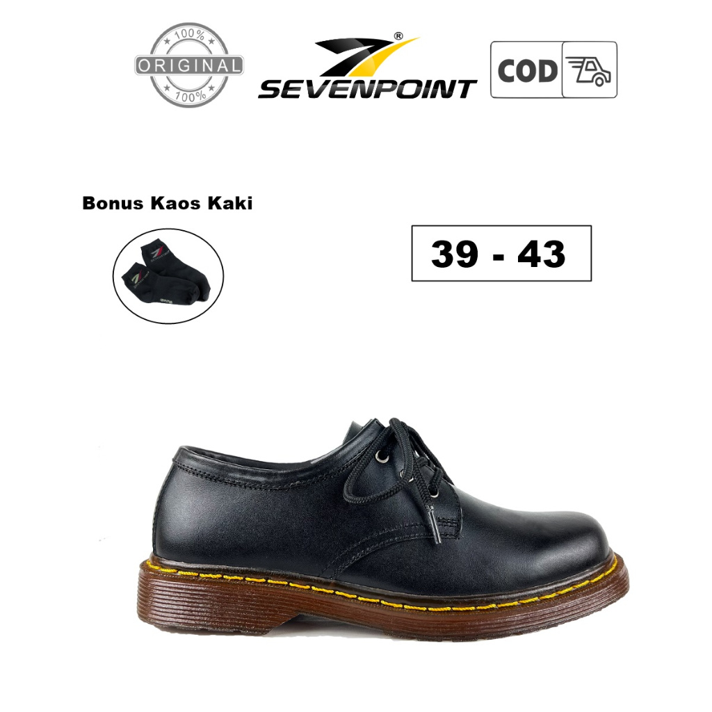 Sepatu Docmart Original Formal Pria Wanita Casual Kulit Sapi Asli Oxford Anti Slip Terbaru 7131