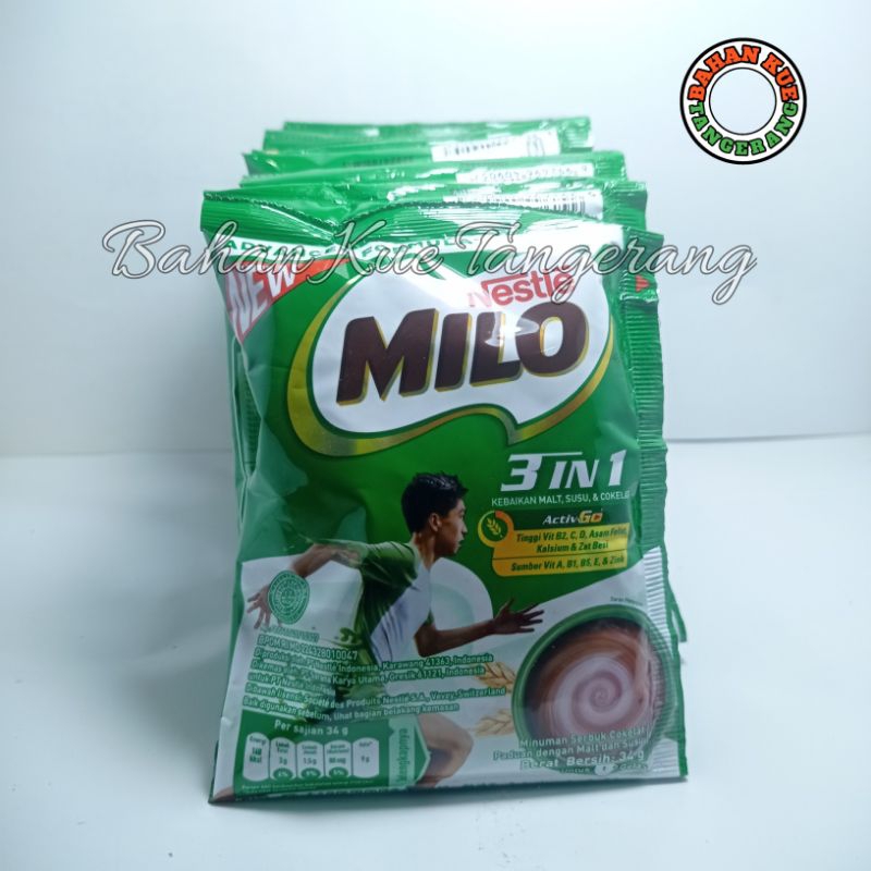 

Milo 3in1 renceng isi 10 sachet PALING MURAH