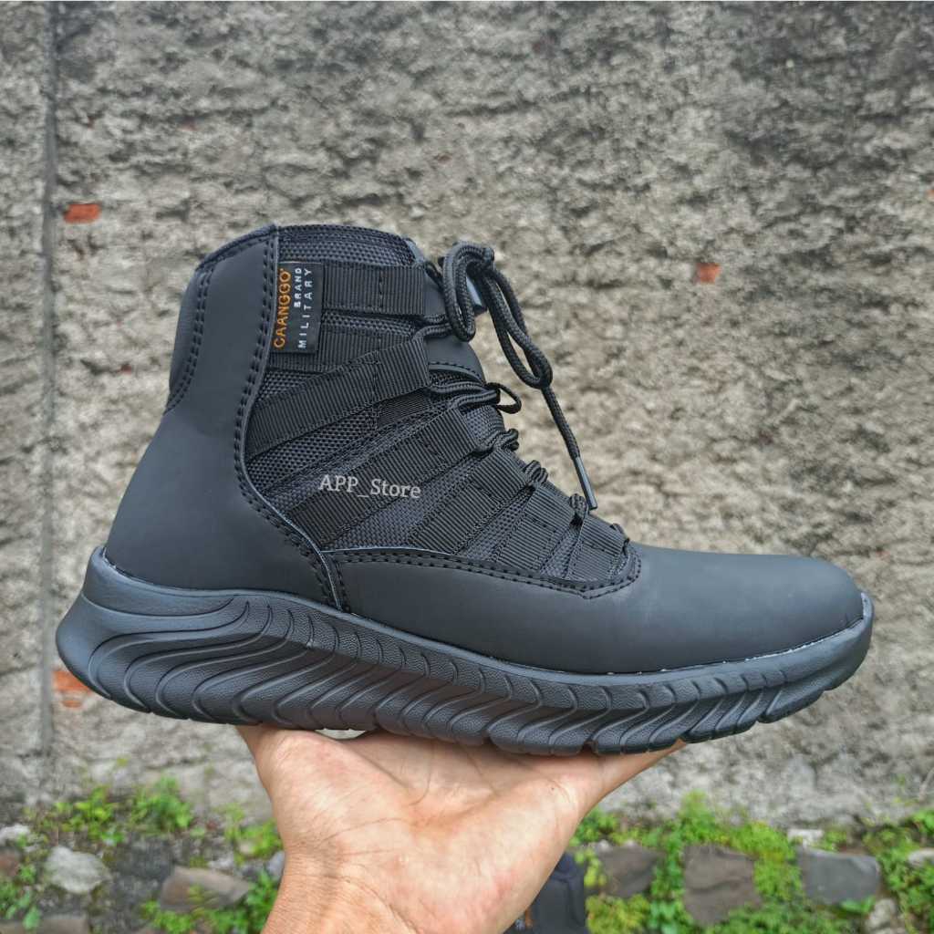 Sepatu Boots Tactical Lantas Pendek 6 Inci Model Ninja Aeron Terbaru Pria Wanita Original Caanggo