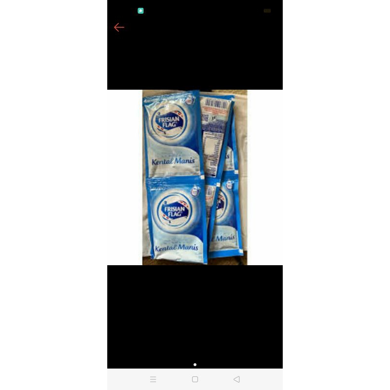 

Frisian flag sachet rasa putih