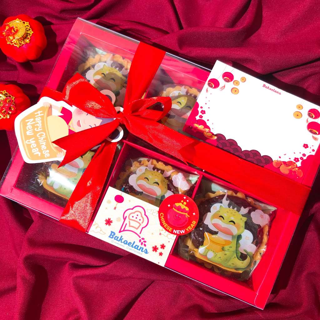 

Hampers Imlek / CNY Hampers / Chinese New Year Hampers / Brownies Panggang / Angpao