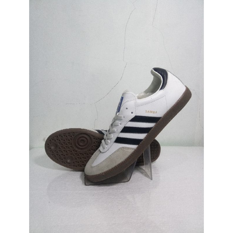 SEPATU ADIDAS SAMABA OG PUTIH PREMIUM MIRROR 1.1 BNIB