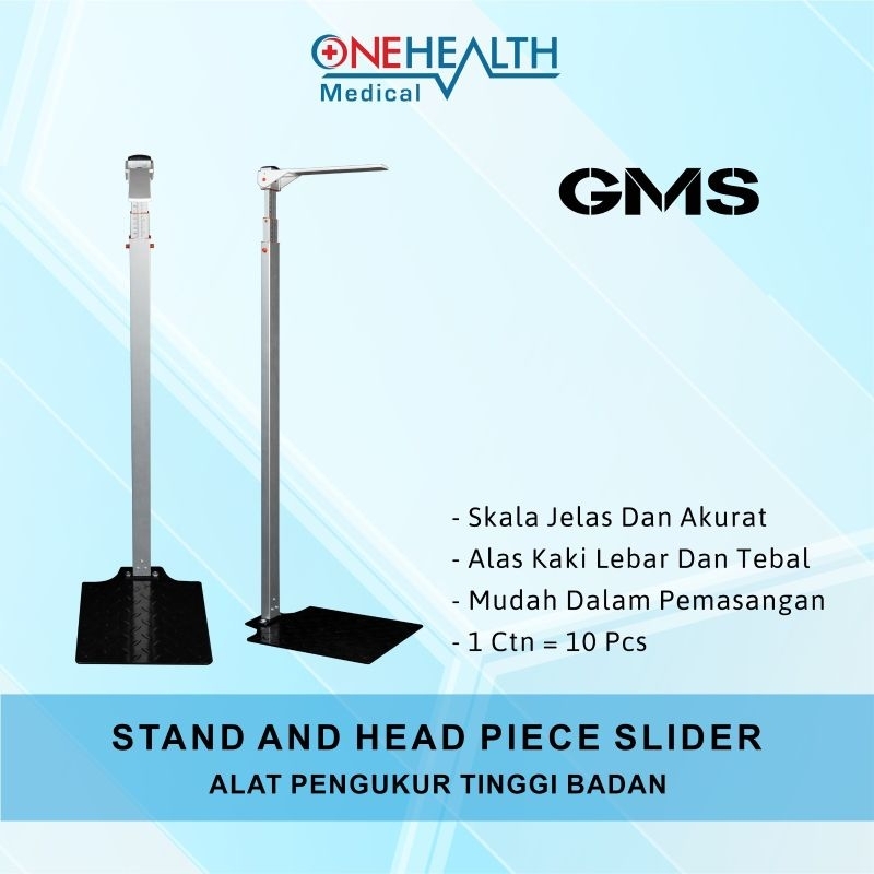 Stadiometer Onehealth / Alat Ukur Tinggi Badan Stadiometer