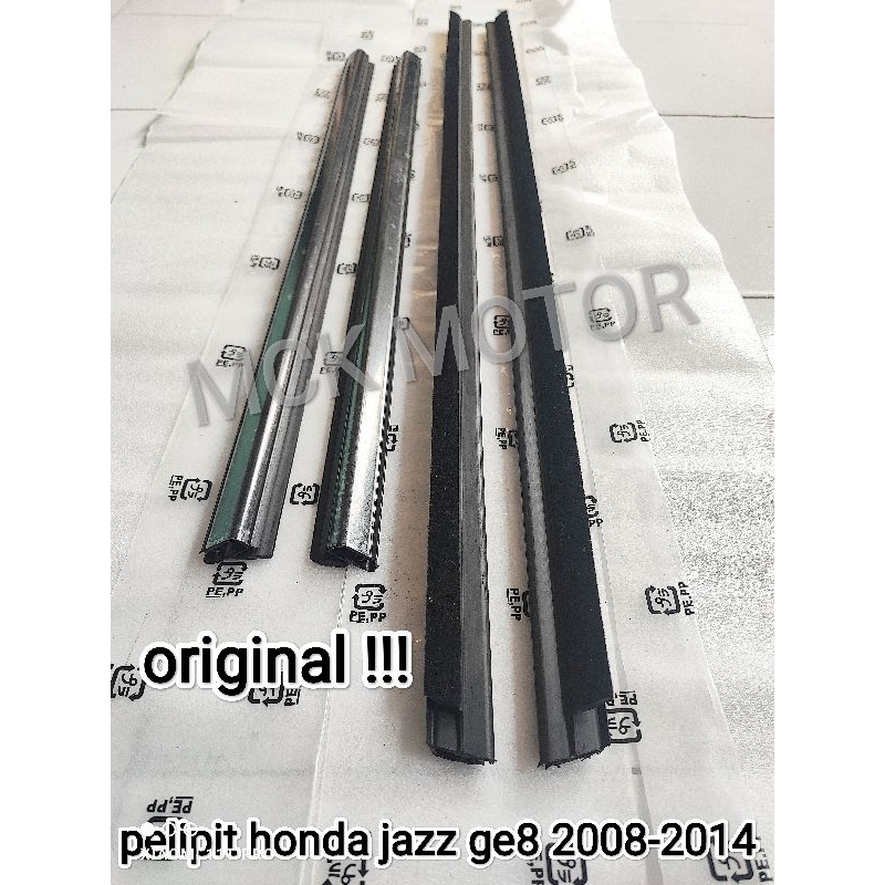 pelipit kaca honda jazz ge8 original oem 2008-2014 1pcs