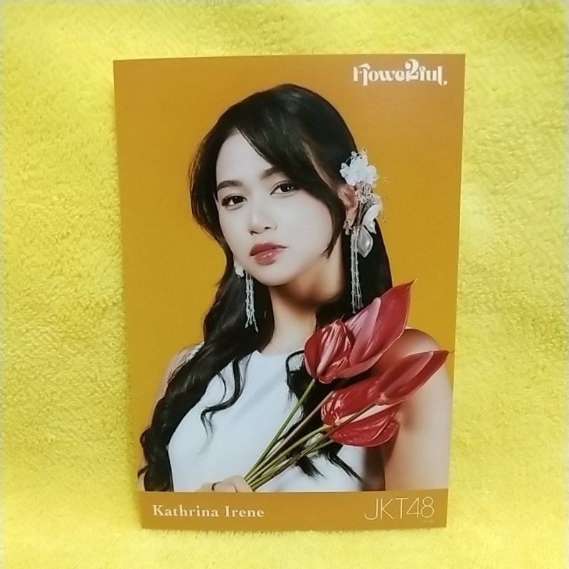photopack jkt48 kathrina irene flower