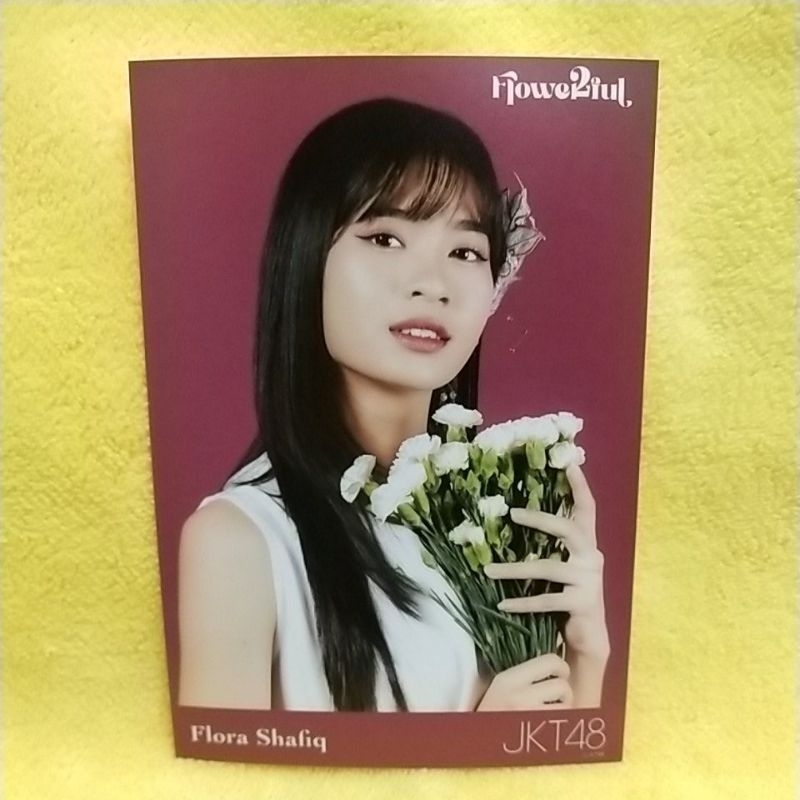 photopack jkt48 flora shafiq flower