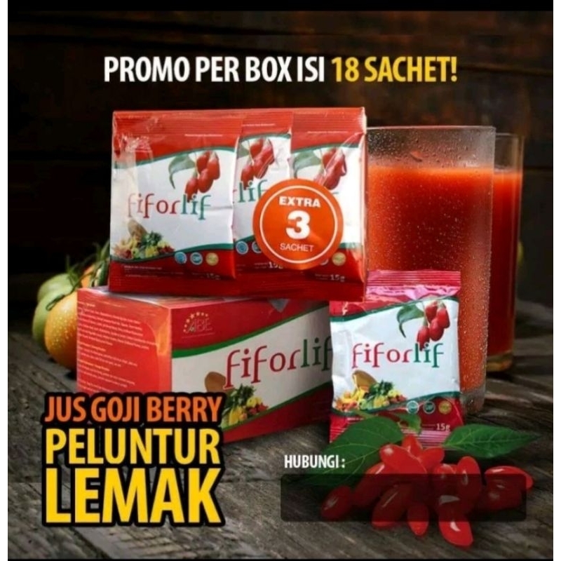 

FIFORLIF Minuman Kesehatan pelangsing alami(bonus 3 saset)