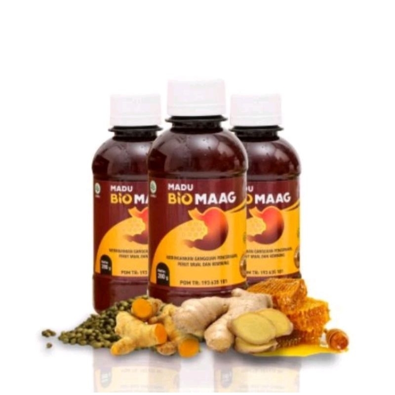 Original Madu Biomag Biomag Obat Herbal Asam Lambung