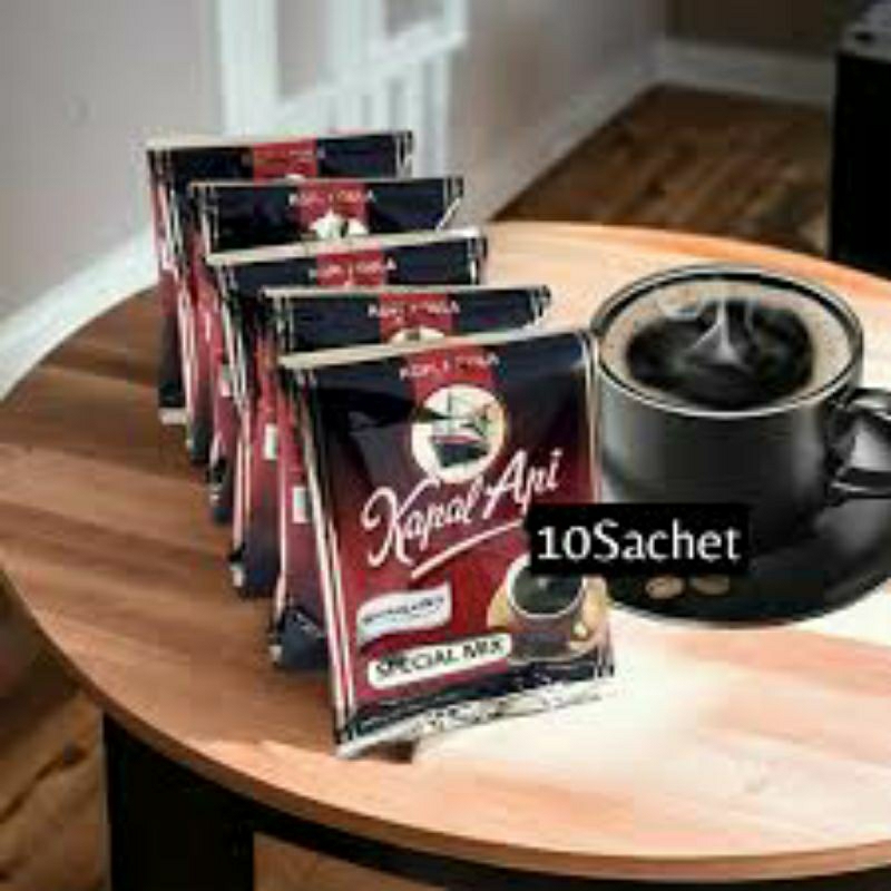 

Kapal Api Special Mix kopi bubuk [ 23gr/ 10 sachet ]