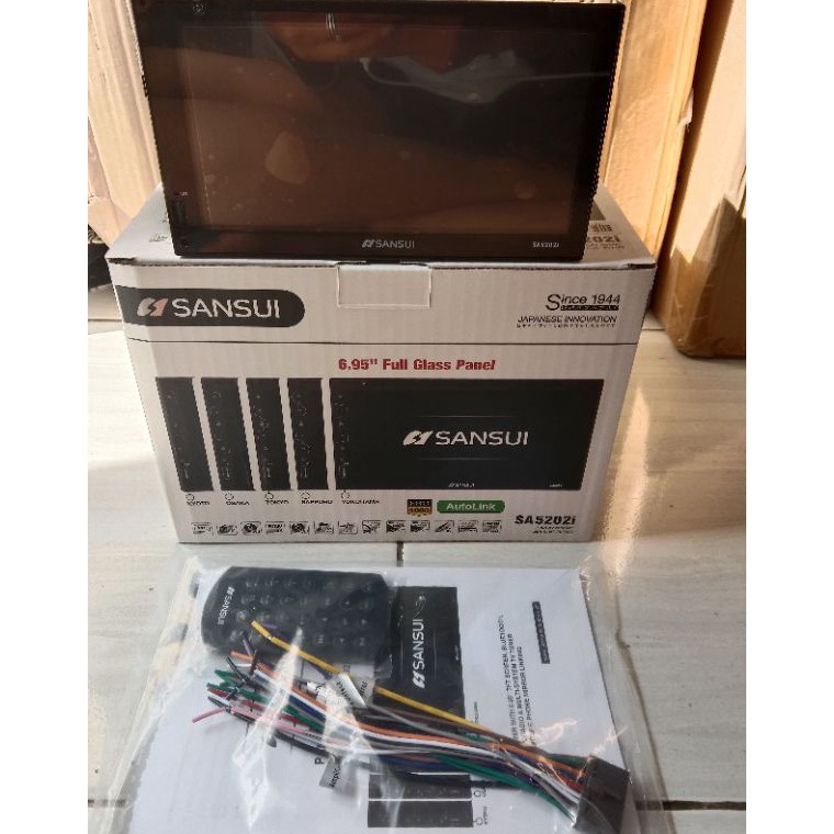 ZE double Din sansui sa522i fullglass