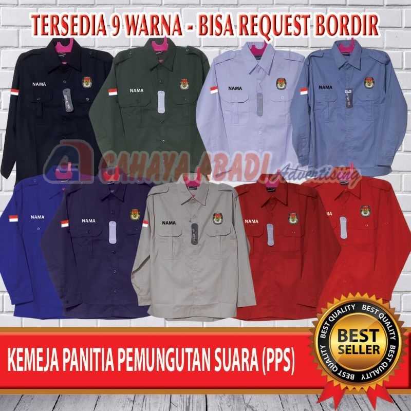 Kemeja PPS KPU Seragam PPS KPU Baju PPS KPU