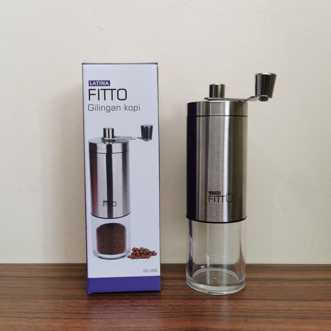 Latina Fitto Mini Manual Coffee Grinder Penggiling Kopi grinder Kopi Handy coffee Grinder Kopi