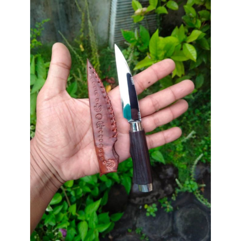 pisau baja putih kecil baja hss