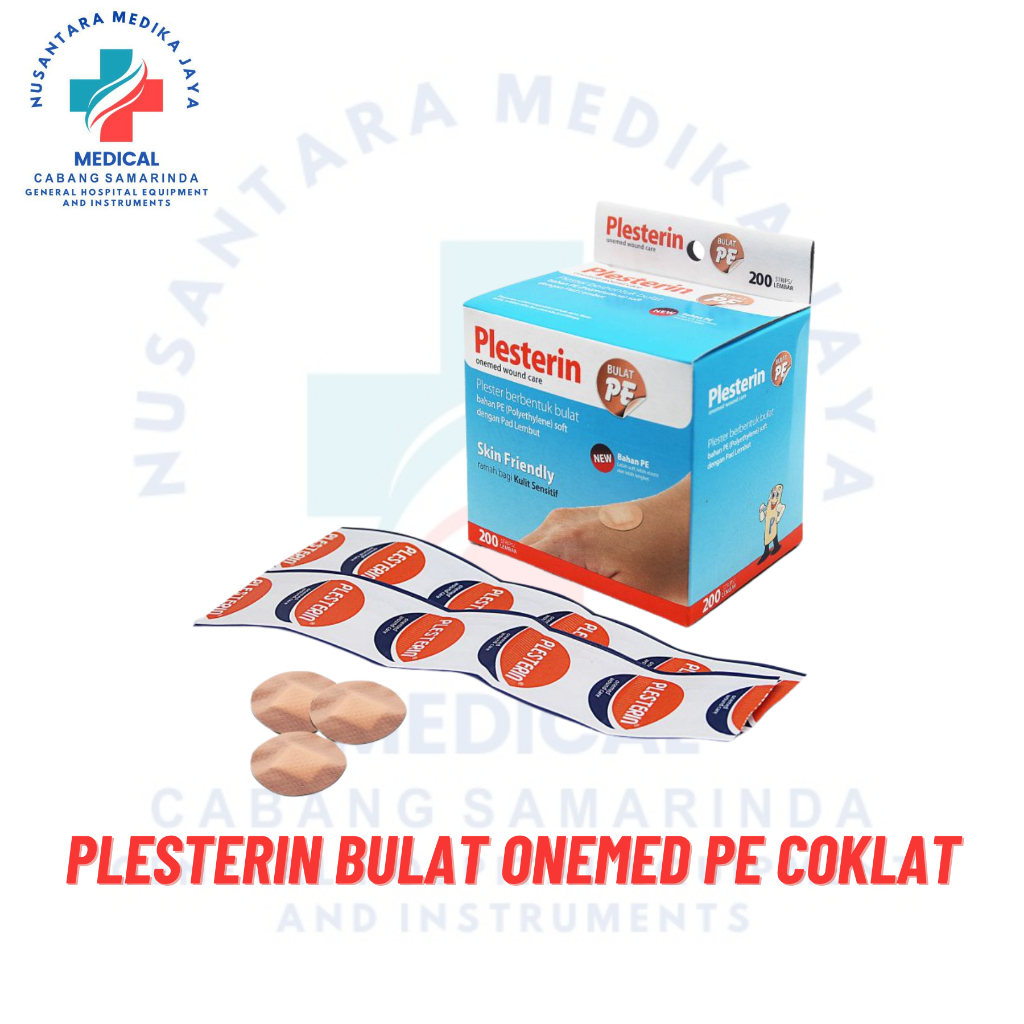 Plesterin Bulat Onemed PE Coklat
