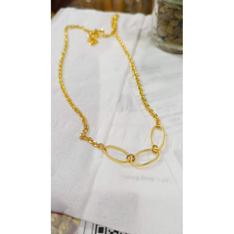 kalung medan emas muda 3 grm